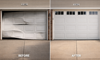 repair broken garage door